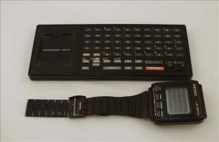 Vintage Seiko Digital LCD UC 3000 Computer Watch 1985  