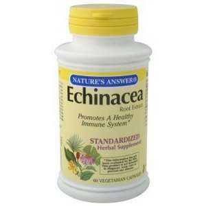  Natures Answer Echinacea Root Veggie 60 Caps Health 