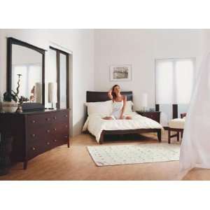 Lifestyle Solutions Retro Contemporary 4 Pc Bedroom Set  