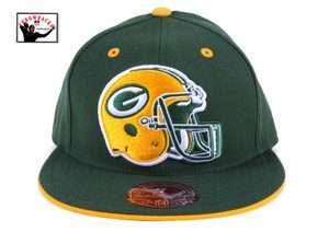 PACKERS Mitchell & Ness Wool R71 fitted hat Sz 7 7/8  