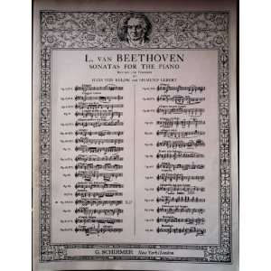  Moonlight Sonata Ludwig Von Beethoven Books