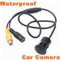NEW Mini Waterproof Car Rear view Reverse Backup CMOS Camera silver 