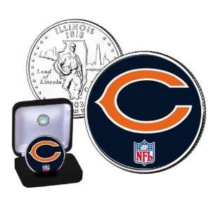  Chicago Bears NFL US Statehood Quarter 