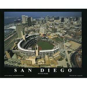  San Diego Padres PETCO Park Stadium Aerial Picture MLB 