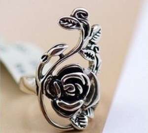 Fashion Exquisite Ancient Rose Cirrus Retro Style Ring  