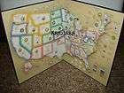   US State Series Quarters Collectors Map Coin Collector Folder Holder