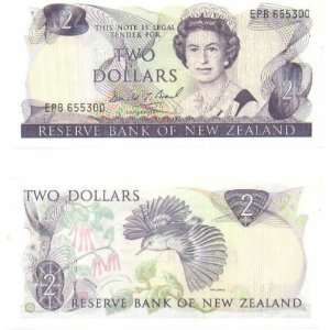  New Zealand ND (1989 92) 2 Dollars, Pick 170c Everything 