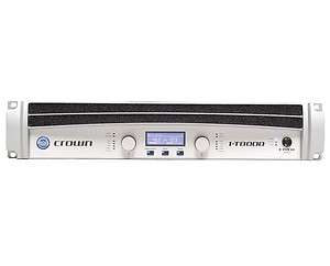 CROWN ITECH IT 8000 POWER AMP   CERTIFIED MANUFACTURE REFURB   FREE 