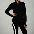 Calvin Klein Performance Womens Black Half zip Pullover Jacket Was 