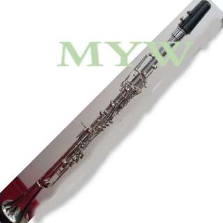 new metal cupronickel body clarinet outift Bb key nickel plated  