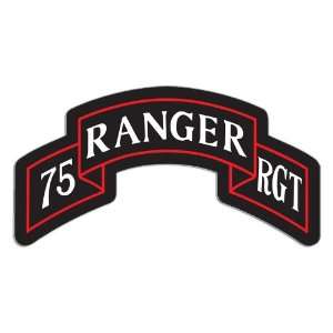  75th Ranger Rgt Insignia Logo Seal Sticker Everything 