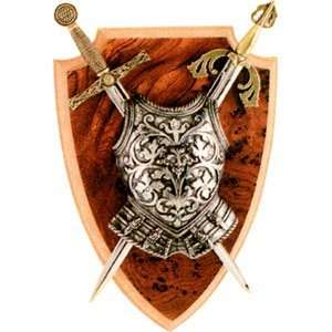    Mini Two Sword Plaque   Excalibur / El Cid 