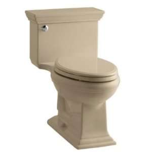  One Piece Elongated 1.28 gpf Toilet with Stately Design Mexican