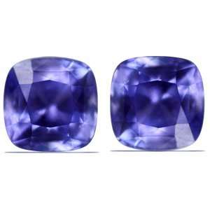  1.65 Carat Loose Purple Sapphire Cushion Cut Jewelry