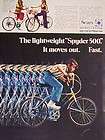 1971  sports center spyder 500 bicycles 5 speed boys