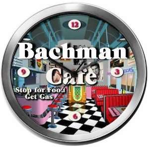  BACHMAN 14 Inch Cafe Metal Clock Quartz Movement Kitchen 