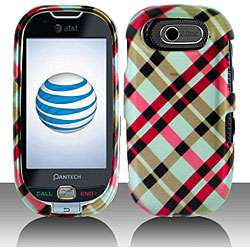 Pantech Ease P2020 Pink Plaid Protective Case  Overstock