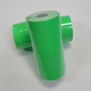 14,000 LABELS FOR THE MONARCH 1136 1 SLEEVE FL. GREEN  