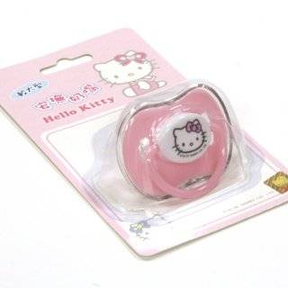 Sanrio Hello Kitty Baby Pacifier Pink for 6+ month (Comes with Cover)