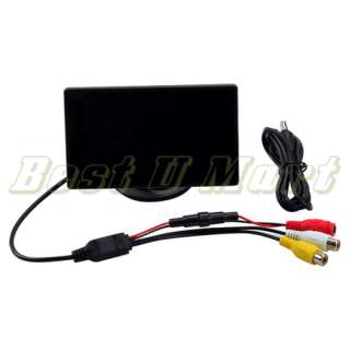   TFT LCD Car Monitor Rear Reverse RearView Color Monitor PAL/NTSC USA