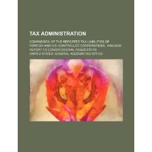  Tax administration comparison of the reported tax 