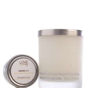  Love Inside Outs Joyful Love 100% Natural Soy Candle 2 oz 