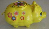 1968 Mattel Seen Say Talking Smartipig Bank 10 Pig  