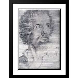  Durer, Albrecht 28x38 Framed and Double Matted Head Of St 