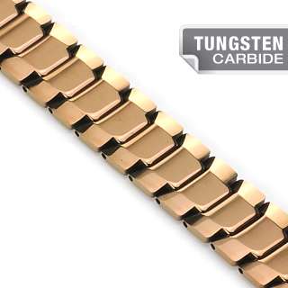   Carbide 8.5 Copper Toned Mens Watch Band Bio Magnetic Bracelet