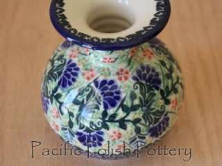 Polish Pottery CA Unikat 2096 Stoneware Table Bud Vase  