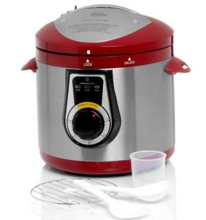 WOLFGANG PUCK Bistro Elite 7qt Electric Pressure Cooker (Red) NOT 