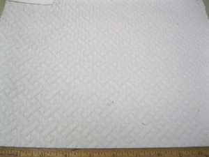 Fabric Waverly Tonga Matelasse Snow WV129  