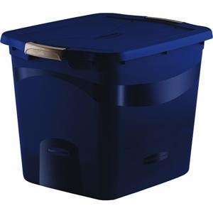 : Rubbermaid Home FG3R2900BLZCB Rubbermaid Clever Store Storage Tote 