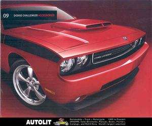2009 Dodge Challenger Accessories Brochure  