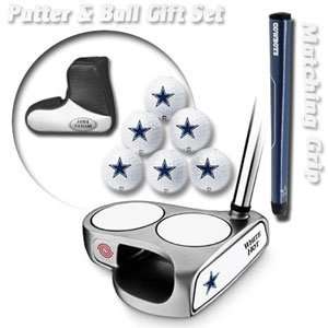 Dallas Cowboys NFL Team Logod Golf Balls (6) and White Hot 2 Ball 