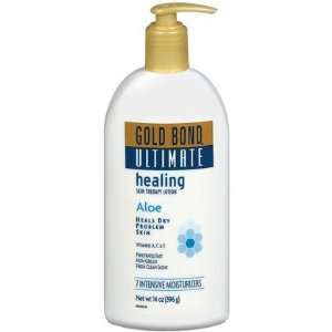 Gold Bond Ultimate Healing Skin Therapy Lotion, 14 oz, 2 ct (Quantity 