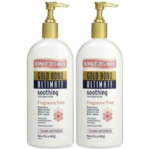 Gold Bond Ultimate Soothing Fragrance Free Skin Therapy Lotion, 13 oz 