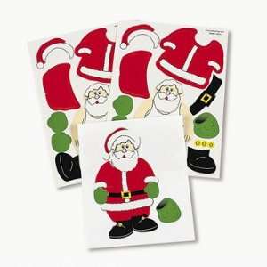  Make A Santa Stickers   Stickers & Labels & Sticker Scenes 