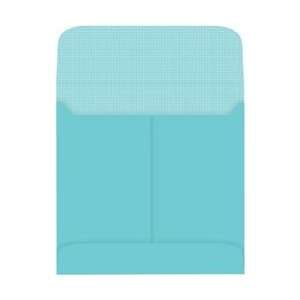 Doodlebug Square Bulk Envelopes Grid/Swimming Pool; 12 Items/Order 