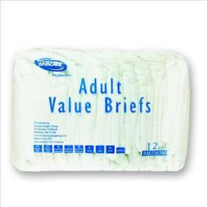  Invacare Supply Group ISG301V02A Value Series Adult Briefs 