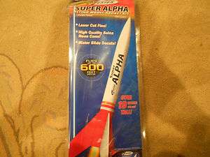 Estes Flying Model Rocket Kit SUPER ALPHA  