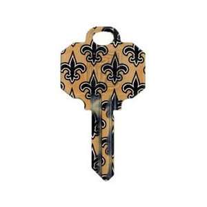 New Orleans Saints Schlage SC1 House Key