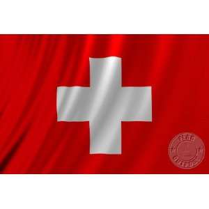  Switzerland 5 x 8 Nylon Flag Patio, Lawn & Garden