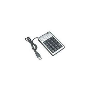   KP3040 Silver and Black Wired Keypad for Notebook/Lap Electronics