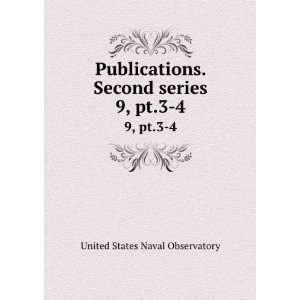   Publications. Second series. 3 United States Naval Observatory Books