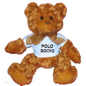  Polo Rocks Plush Teddy Bear with BLUE T Shirt Toys 
