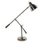 Ledu New Full Spectrum Cantilever Post Desk Lamp, Brushed Steel, 30 