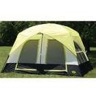 Person Dome Tent with Room Divider Two Room Eight Man Camping Tent 