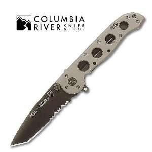  Columbia River Folding Knife M16 Military Tanto Small 
