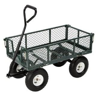   Towing Nursery Wagon Garden Cart With Lawn Tires: Patio, Lawn & Garden